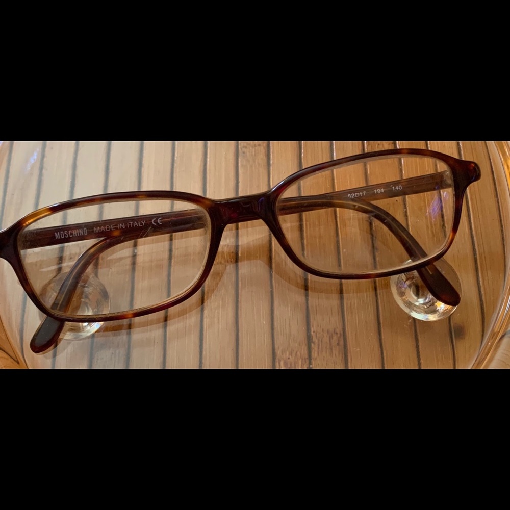 Authentic Moschino‎ tortoiseshell glasses